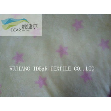 Polyester Printed Coral Fleece Fabric For Blanket